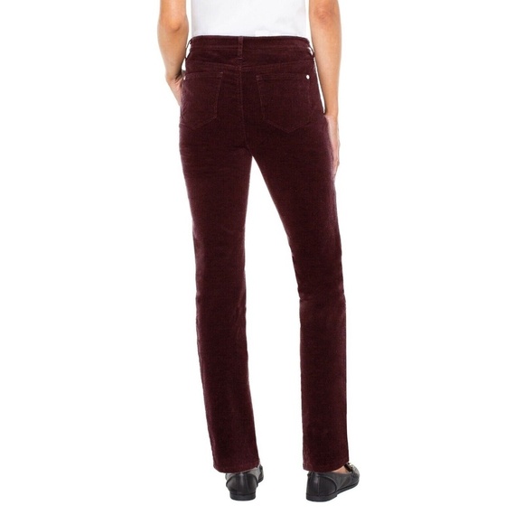 Well Worn brand: High Rise, Soft Corduroy Skinny Pants, Red, Size 10 (W30), NWT - Picture 3 of 16